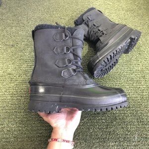 Sorel Caribou NL 1005-012 Waterproof Winter Snow Boots Womens Size US 7 Black